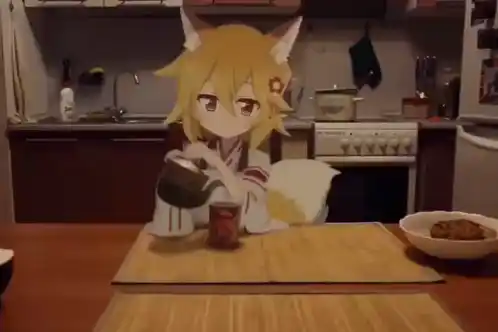 Заботливая Сенко-сан из The Helpful Fox Senko-san